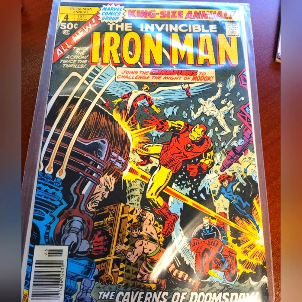Marvel Iron Man King size #4